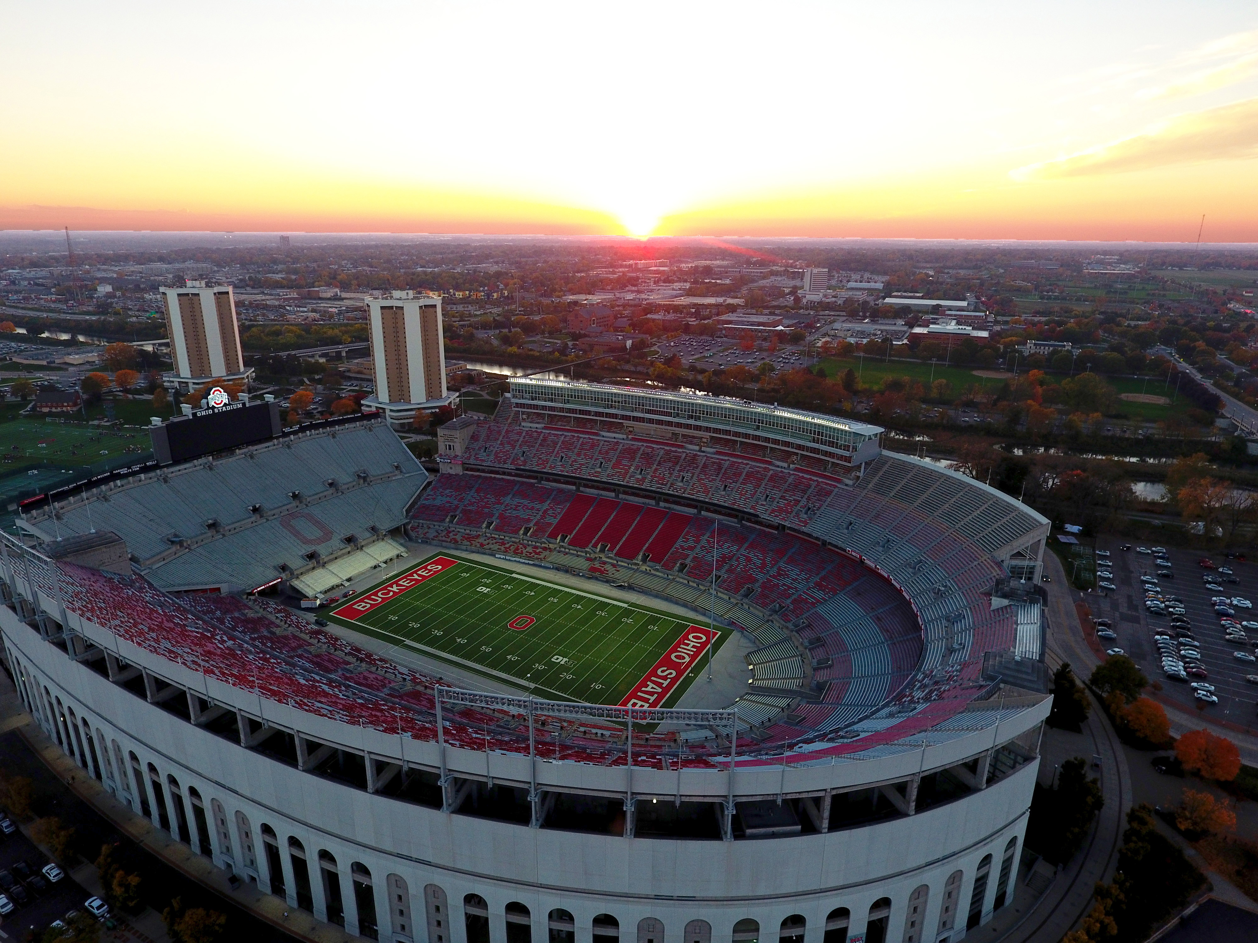 Ohio State University Horseshoe Stadium