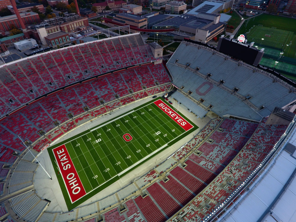 Ohio State University Horseshoe Stadium